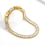 Rivière Baguette Armband