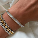 Rivière Baguette Armband