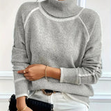 Elle | Kuscheliger Turtleneck-Pullover für Damen