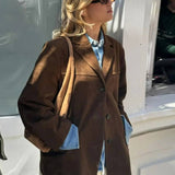 FIORA - Sacou din Suede