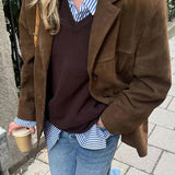 FIORA - Sacou din Suede