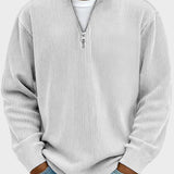 Adrian – Premium Pullover mit Reißverschluss