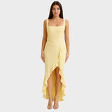 Krista - Elegantes Korsettkleid mit Rüschen