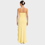 Krista - Elegantes Korsettkleid mit Rüschen