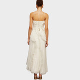 Ema - Langes Kleid mit Volants