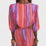 Sara - Elegantes Kleid mit Ausschnitten