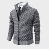 Julien – Jachetă tricotată cu guler înalt