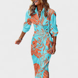 Matea - Bunte lange Kleid