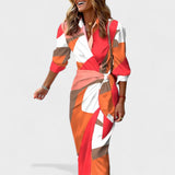 Matea - Bunte lange Kleid