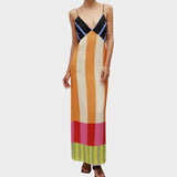 Marta - Lange Kleid in mehreren Farben im bengalischen Stil