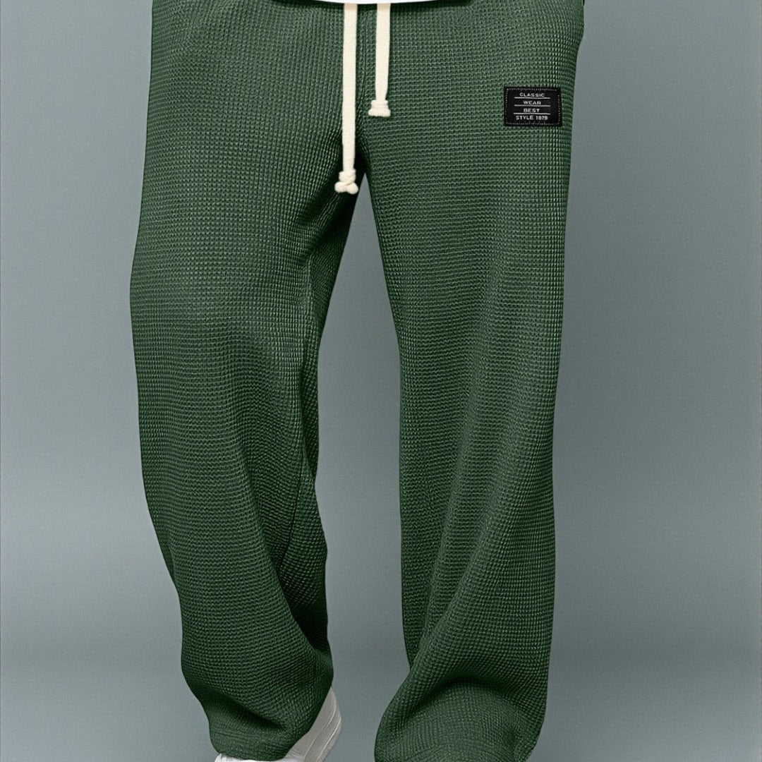 Robert - Weit geschnittene Hose mit verstellbarem Bund