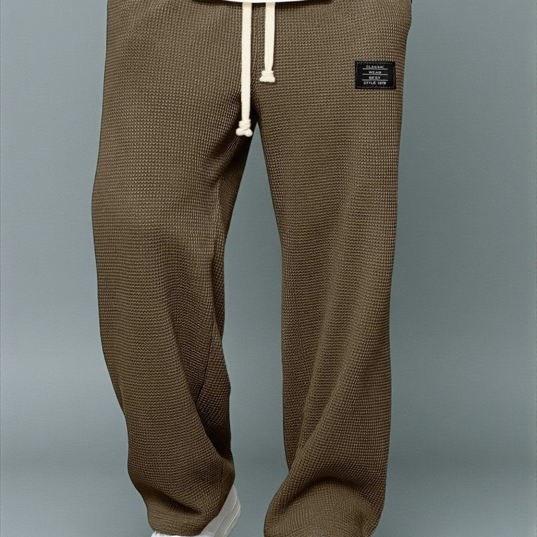 Robert - Weit geschnittene Hose mit verstellbarem Bund