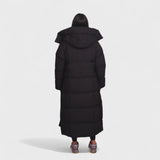 Carmen - Palton puffer lung cu curea