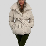 Karly – Puffjacke mit Gürtel