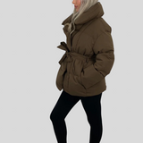 Karly – Puffjacke mit Gürtel