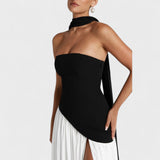 Hana - Langes Kleid mit anspruchsvollem Schnitt