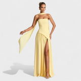 Hana - Langes Kleid mit anspruchsvollem Schnitt