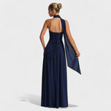 Hana - Langes Kleid mit anspruchsvollem Schnitt