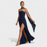 Hana - Langes Kleid mit anspruchsvollem Schnitt