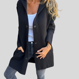 Lucija - Lässiger Cardigan mit Kapuze