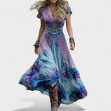 Jasmina - Blumen Kleid, maßgeschneidert und luftig