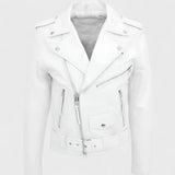 Austin - Jachetă din Piele Biker Clasică