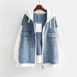 Ivana - Jeans Hoodie Jacke