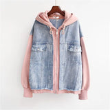 Ivana - Jeans Hoodie Jacke