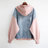 Ivana - Jeans Hoodie Jacke