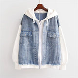 Ivana - Jeans Hoodie Jacke