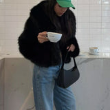 Palton din Fâșie Sintetică Jenna