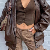 Jacket Lilli din Piele Sintetică