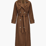 Trench coat Molly din suede sintetic