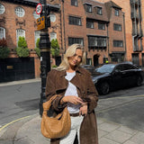 Trench coat Molly din suede sintetic