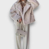 Elvianne – Geacă cu guler larg