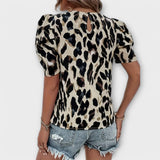 Jasna - Bluse Leopard
