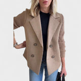 Valentina - Eleganter Blazer mit Strickärmeln