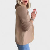 Valentina - Eleganter Blazer mit Strickärmeln