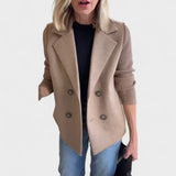 Valentina - Eleganter Blazer mit Strickärmeln