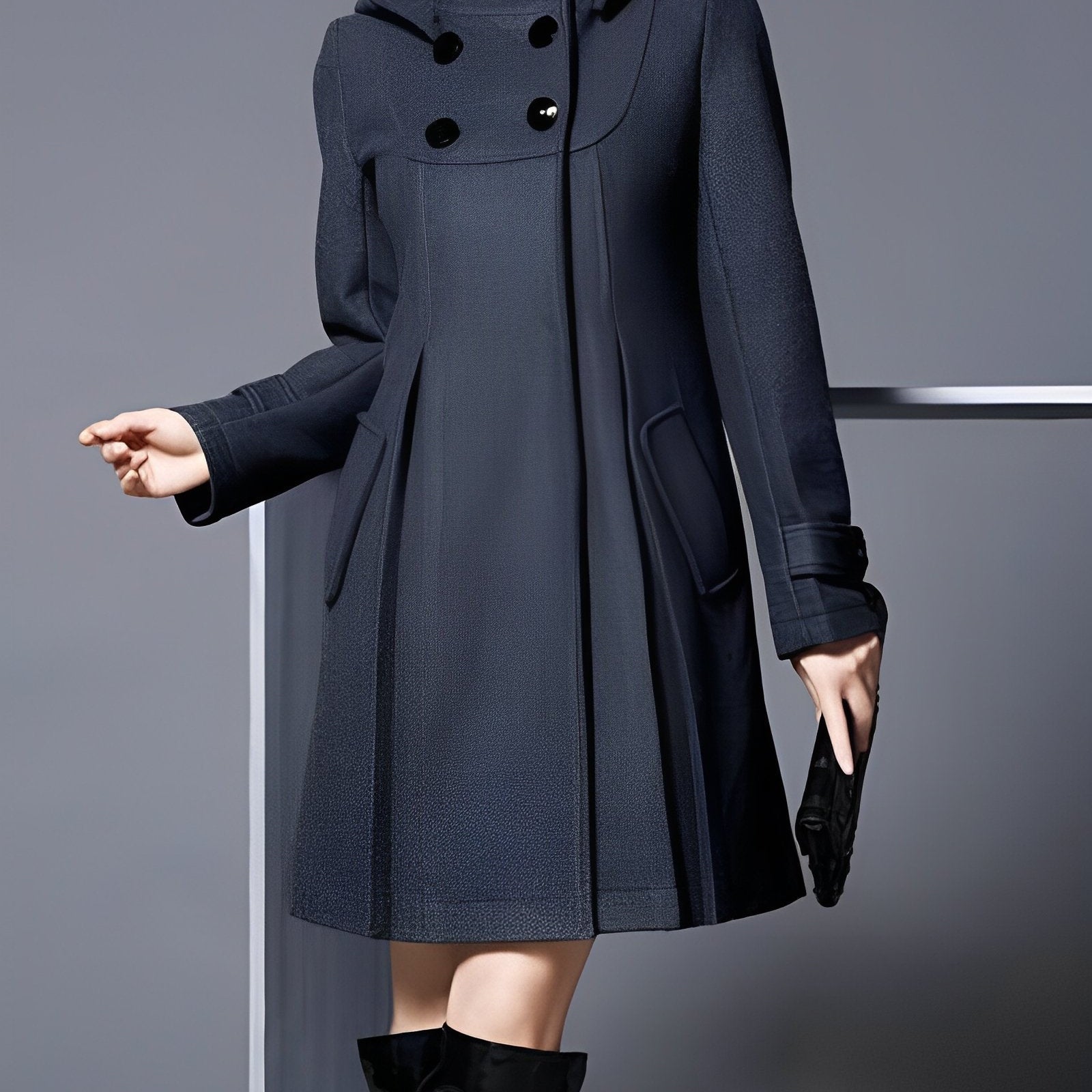 Anja - Elegante Jacke mit Taschen