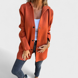 Rajna - Urbaner Mantel mit Kapuze