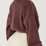 Velexia | Fleece-Crop-Top