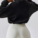 Velexia | Fleece-Crop-Top