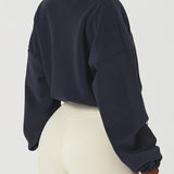 Velexia | Fleece-Crop-Top