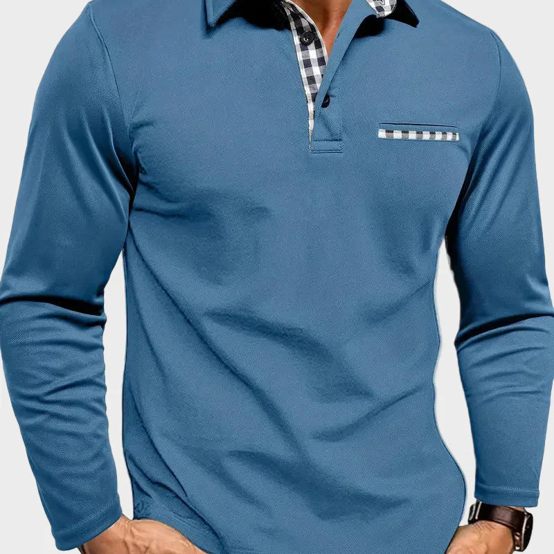 Cristian - Langärmliges Polohemd