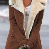 Andrea - Elegante Douillette Jacke