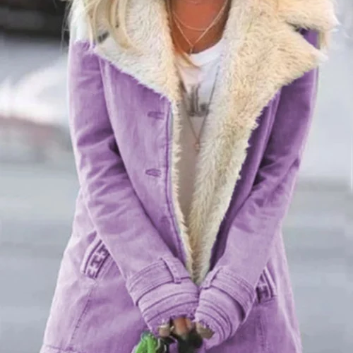 Andrea - Elegante Douillette Jacke