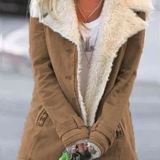 Andrea - Elegante Douillette Jacke