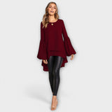 Anđa – Fluida Bluse mit Volants