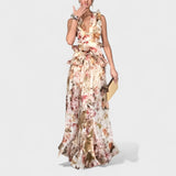 Isabela - Lange Blumenkleid